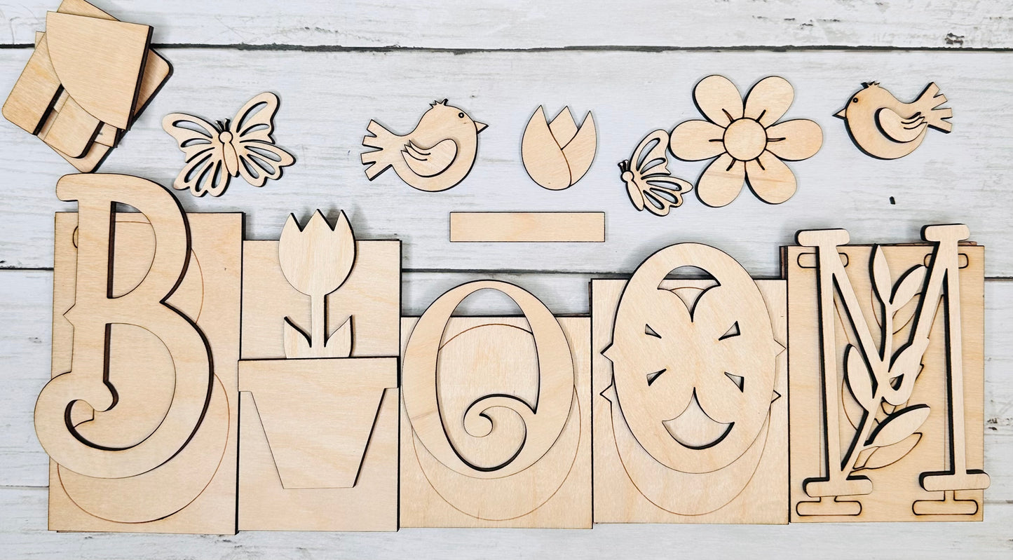 Spring Bloom Sign