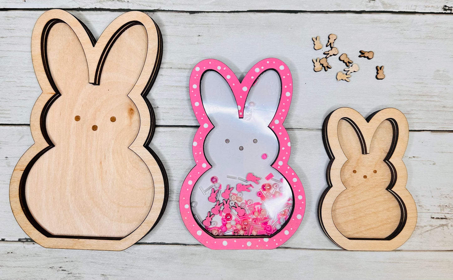 Easter, Rabbit 4" Shaker
