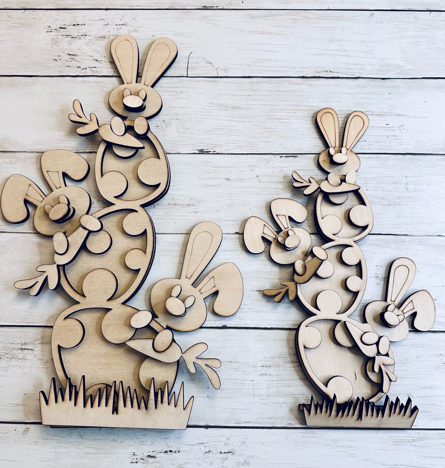 Easter, Trio of Rabbits