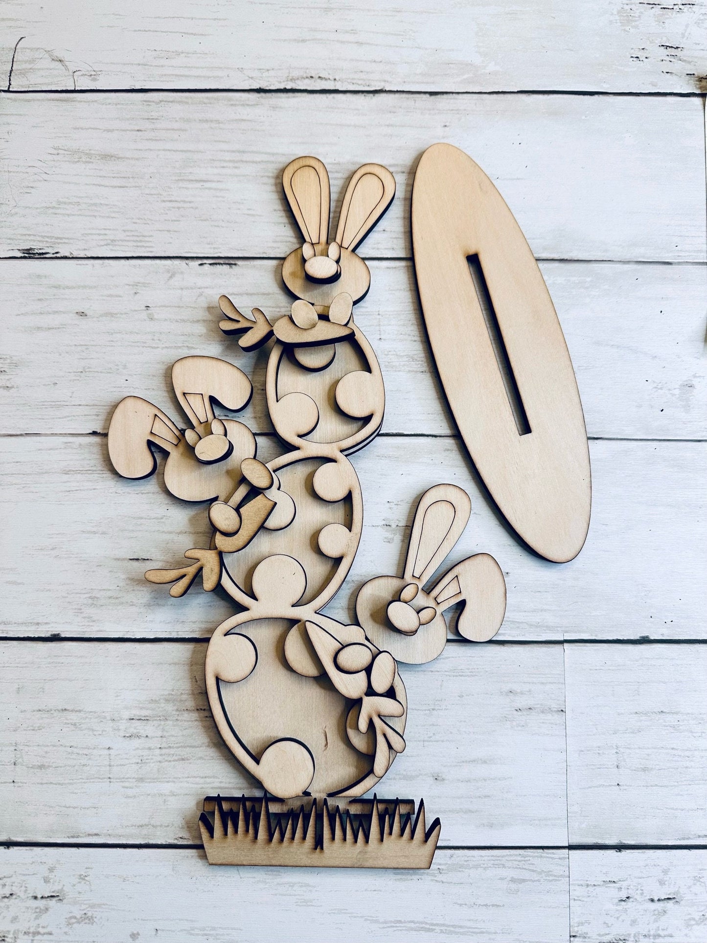 Easter, Trio of Rabbits