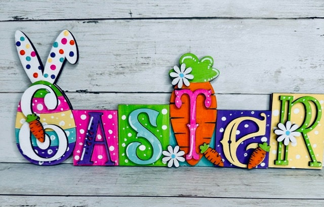 Easter Word Blocks,