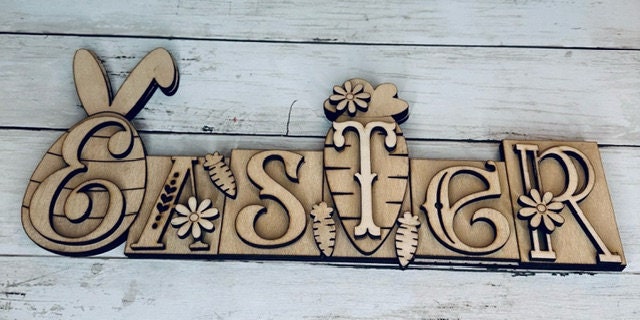 Easter Word Blocks,