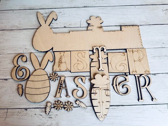 Easter Word Blocks,