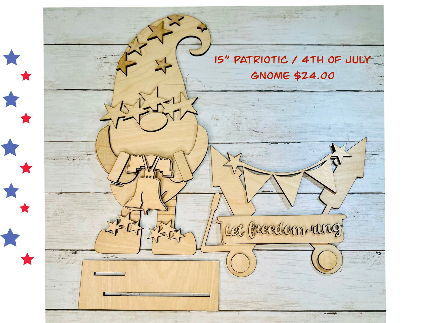 Patriotic / 4th of July Gnome