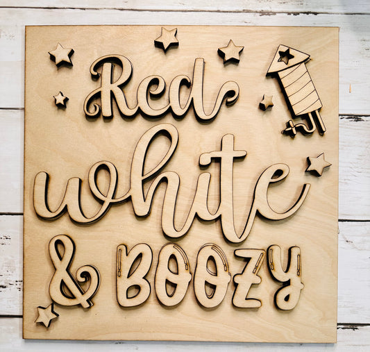Americana Red, White, & Boozy