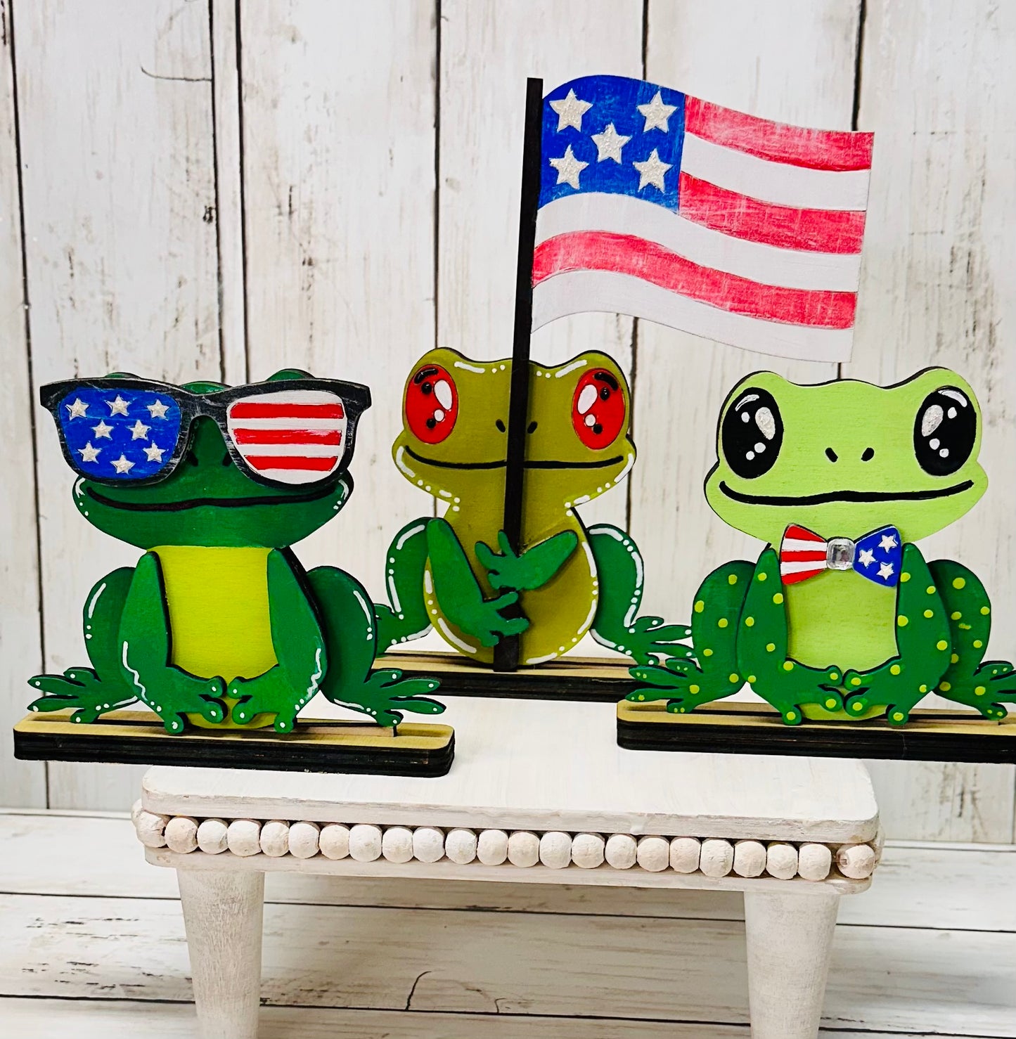 Patriotic Frogs set