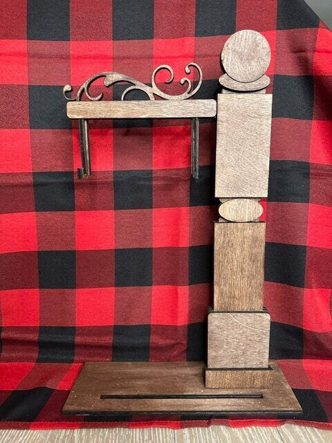 DIY Craft Kit, Interchangeable sign and insert Sign Post, DIY, Wood Craft Kit